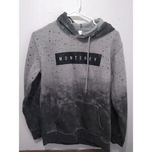 Teemax Black And Gray Small Hoodie